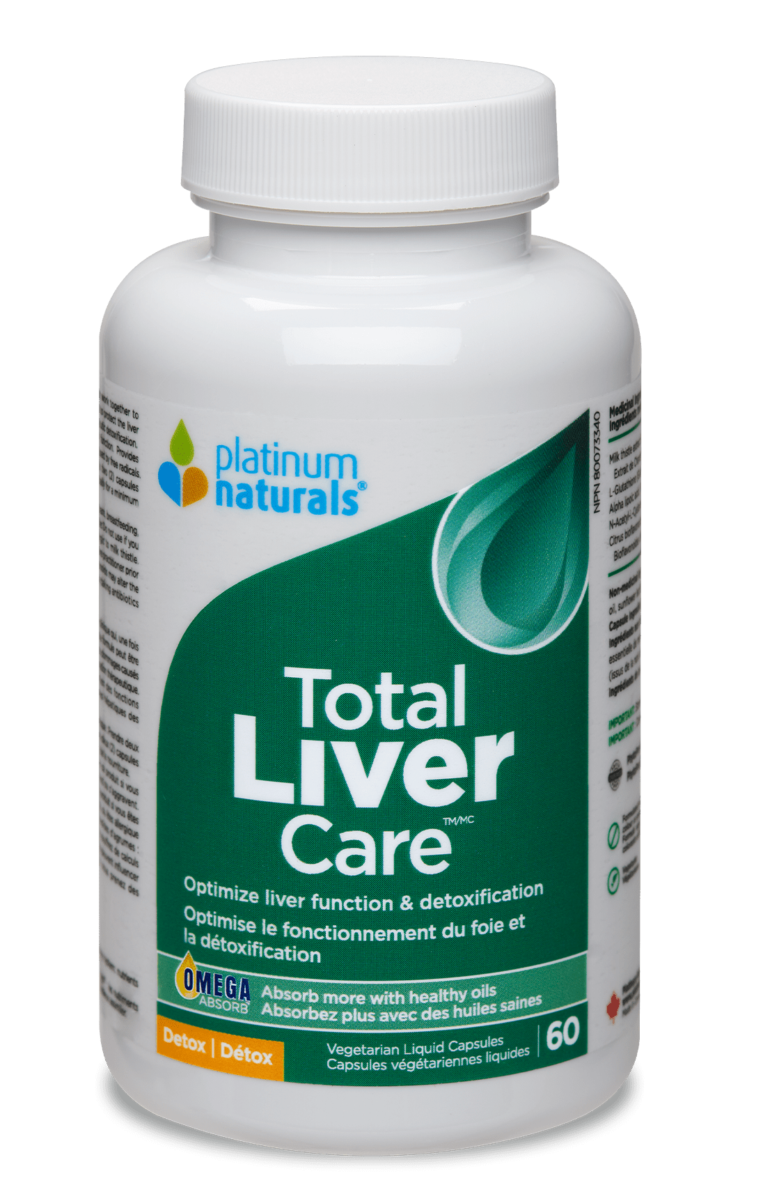 Platinum Naturals Total Liver Care 60  vcap