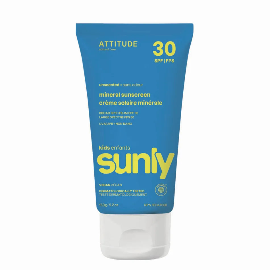 Attitude Sunly SPF30 Kids Unscented 150g