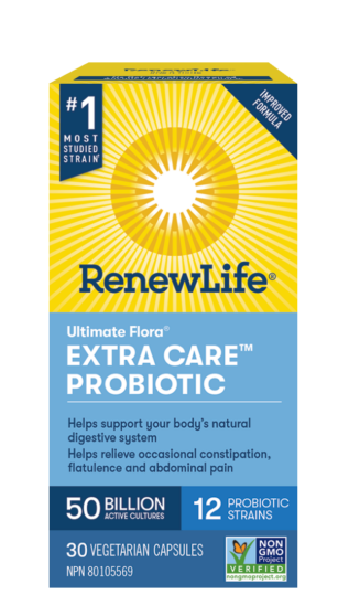 Renew Life Extra Care Probiotic 50 Billion 30 caps