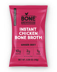 Bone Brewhouse - Instant Ginger Beet Chicken Bone Broth - 5 packets