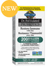 Garden of Life Dr. Formulated Probiotics Restore Immune with Zinc 200B - 28 vcaps