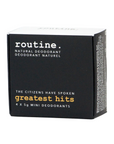 Routine Greatest Hits 4 Mini Deodorant Kit