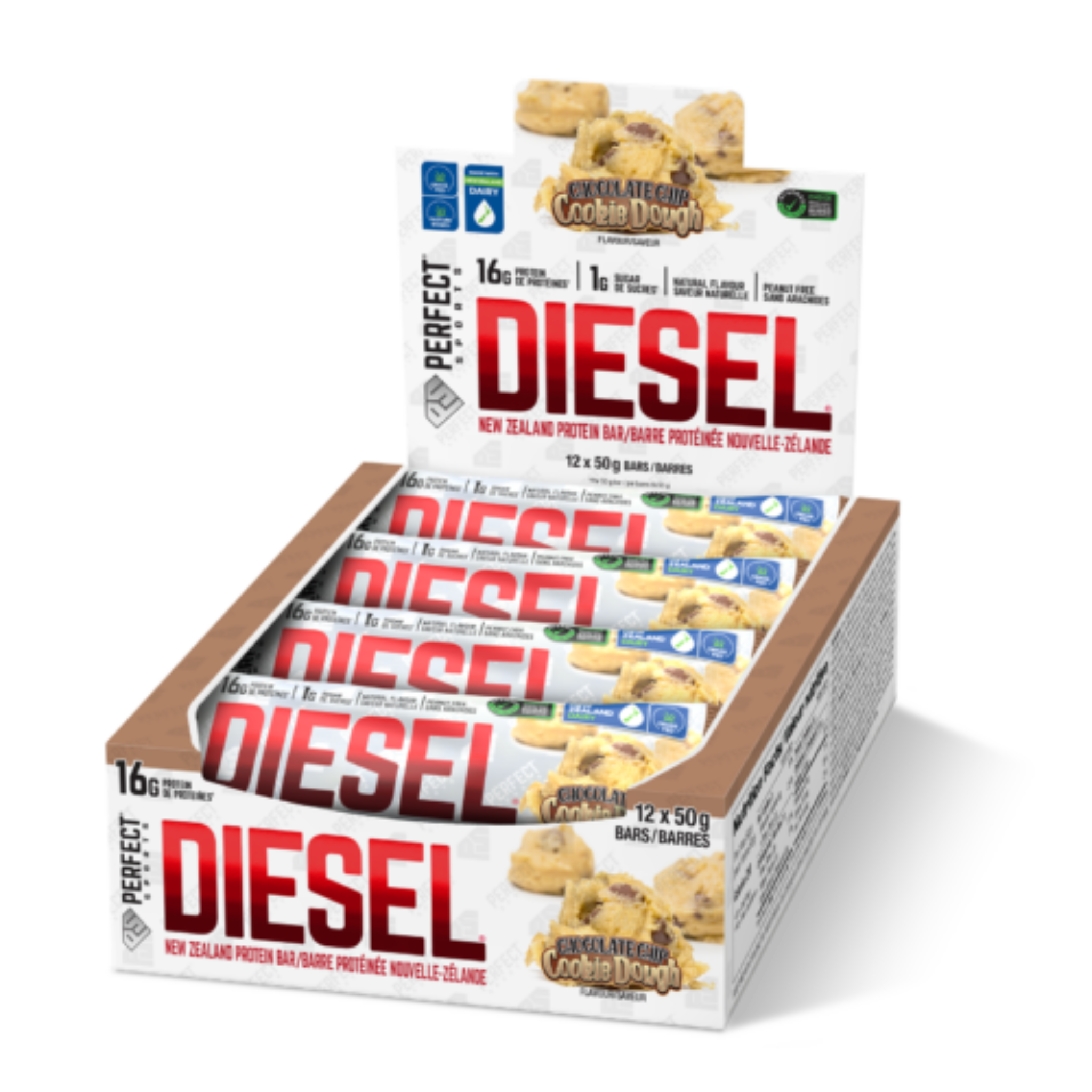 Diesel Protein Bars- Case of 12