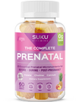 SUKU The Complete Prenatal Multivitamin Pineapple Peach 60 Gummies