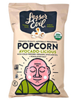 Lesser Evil Popcorn Avocado-Licious with Avocado Oil and Himalayan Salt 142g