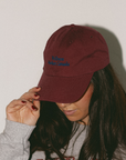 Wellness Market Dad Hat - Red + Navy