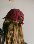 Wellness Market Dad Hat - Red + White