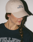 Wellness Market Dad Hat - Khaki + Navy