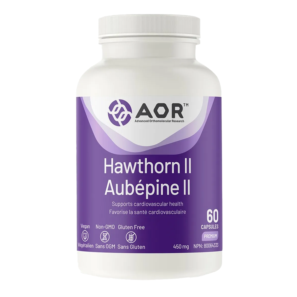AOR Hawthorn II 60 caps
