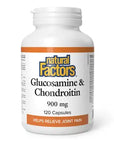 Natural Factors Glucosamine & Chondroitin 900mg 120caps