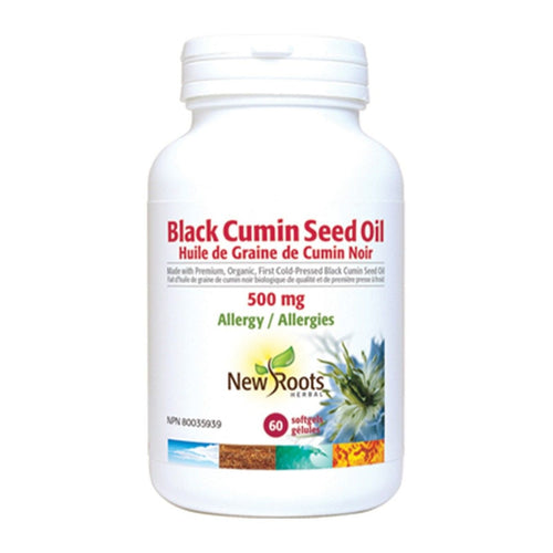 Black Cumin Seed Oil 500mg 60 softgels