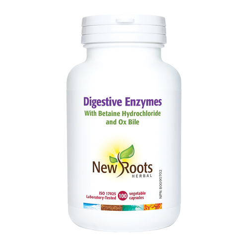 New Roots Digestive Enzymes 100 caps