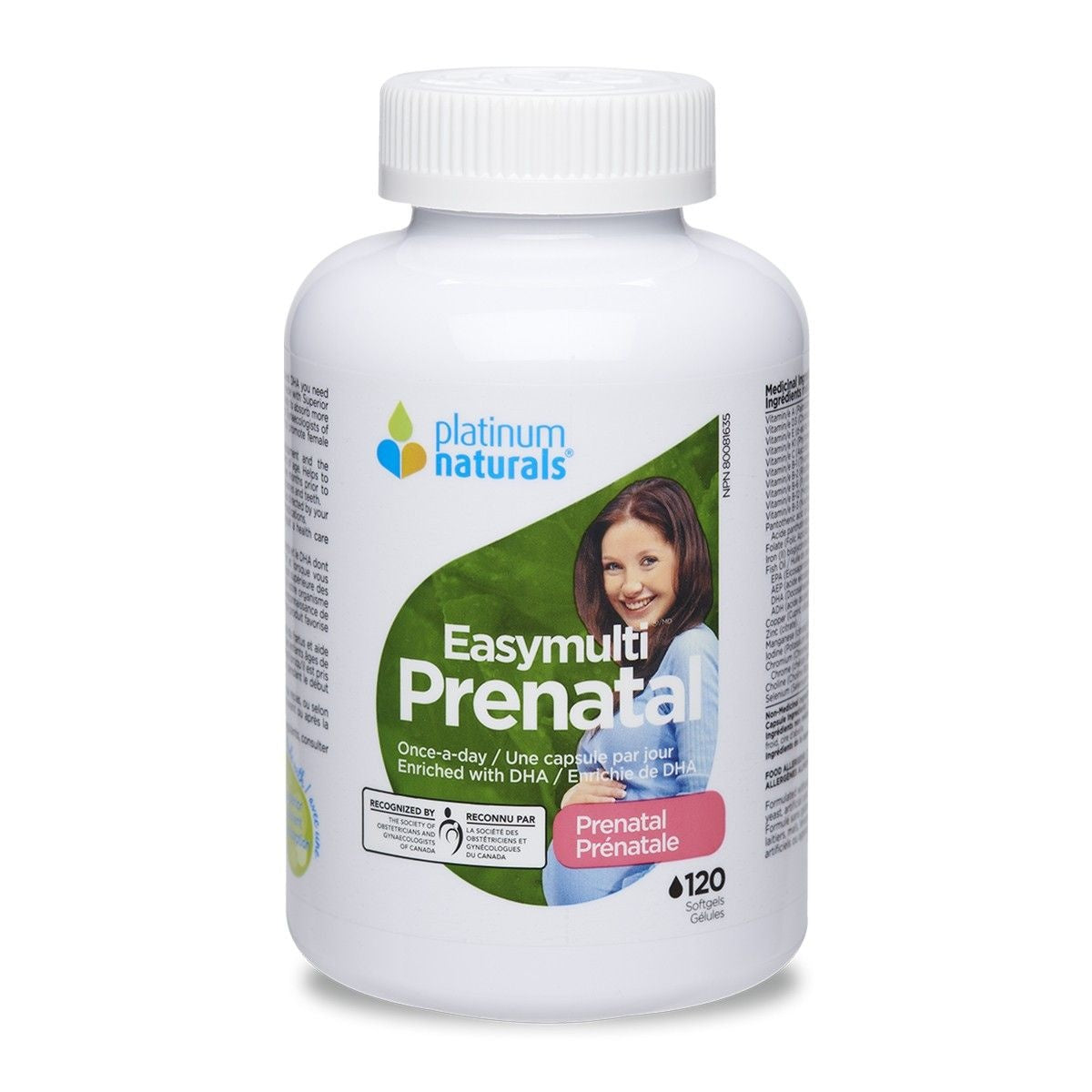 Platinum Naturals Prenatal 120cap