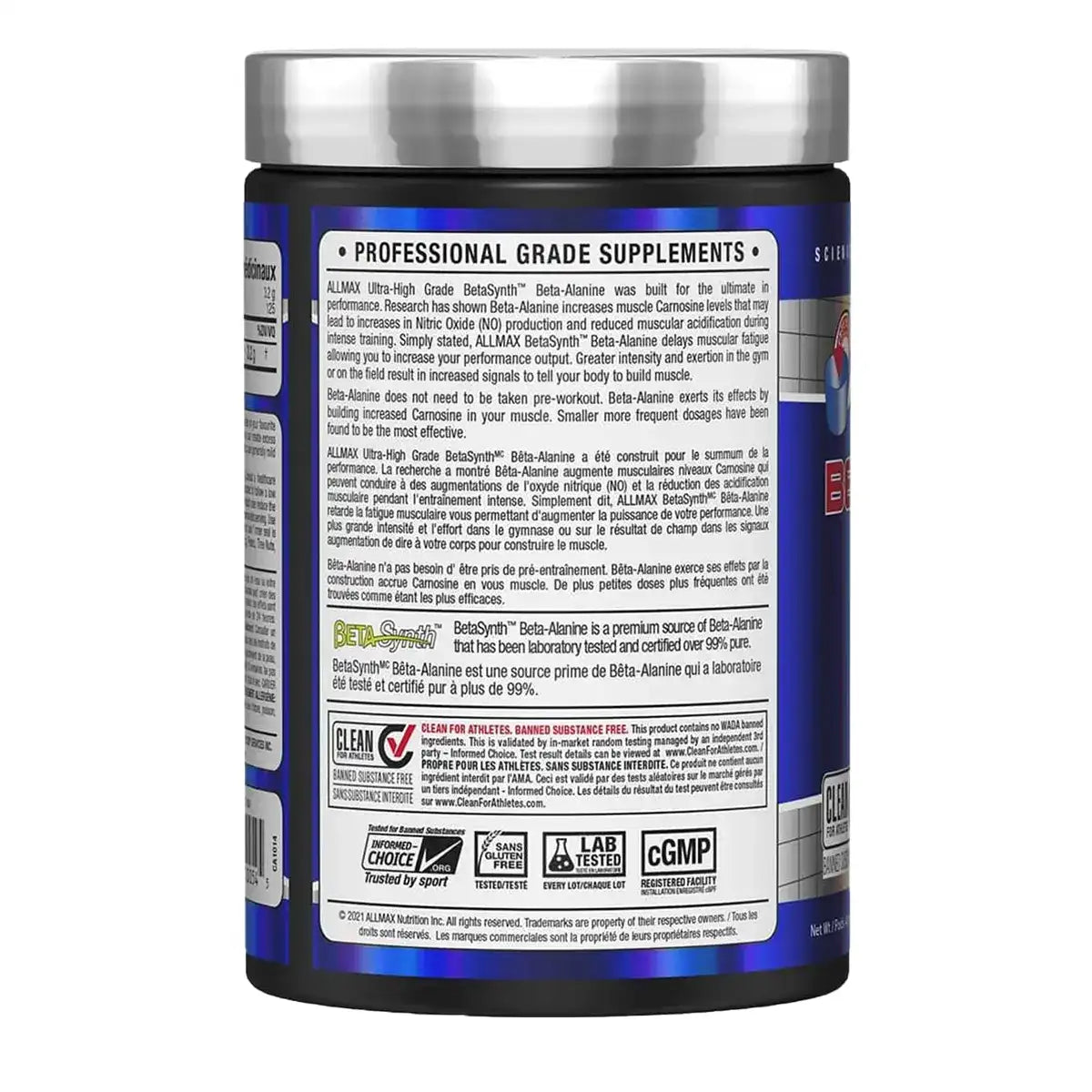 Allmax Beta-Alanine 400g