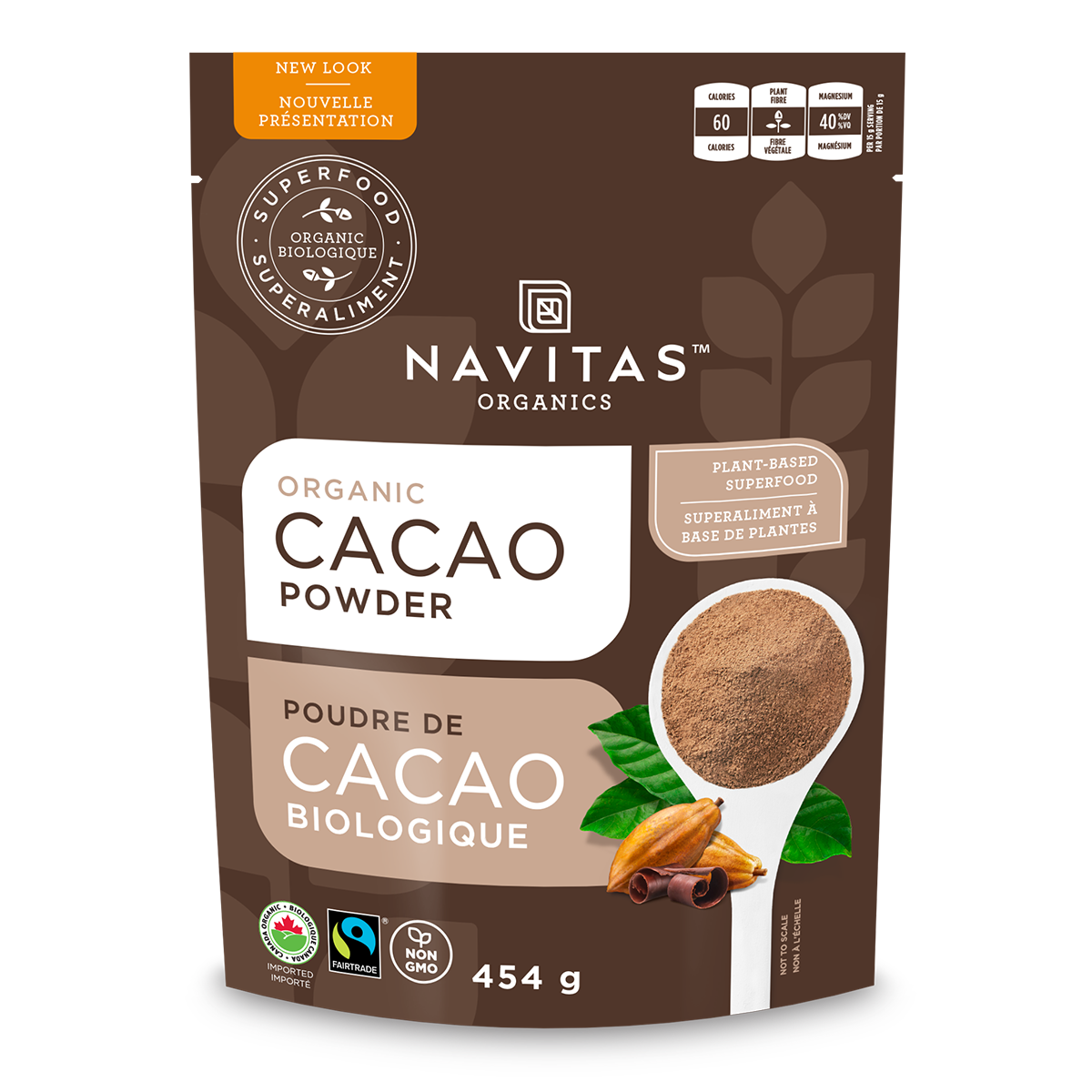 Navitas Organic Cacao Powder 454g