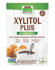 NOW Xylitol Plus Sweetener Packets 75 packets