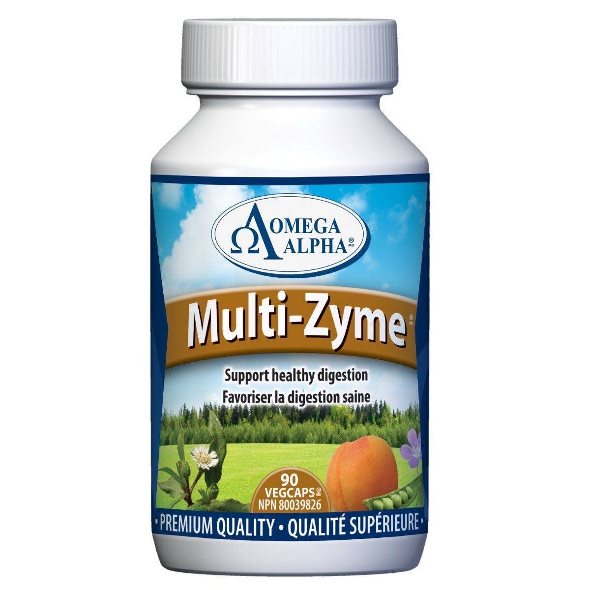 Omega Alpha Multi-Zyme 90 caps