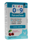 Homeocan Kids 0-9 Pain and Fever Oral Homeopathic Medicine Cherry 25 ml