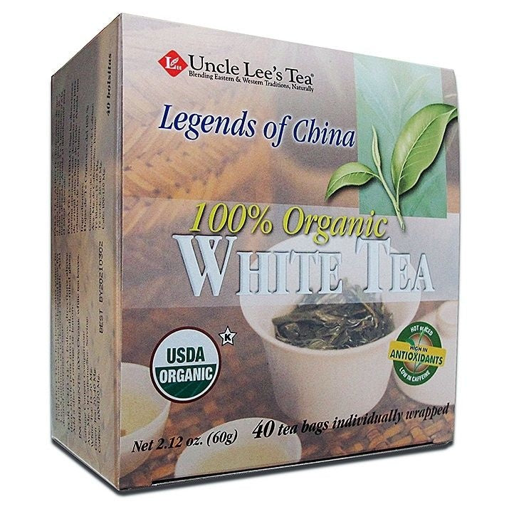 Uncle Lee&#39;s Organic White tea 40 count