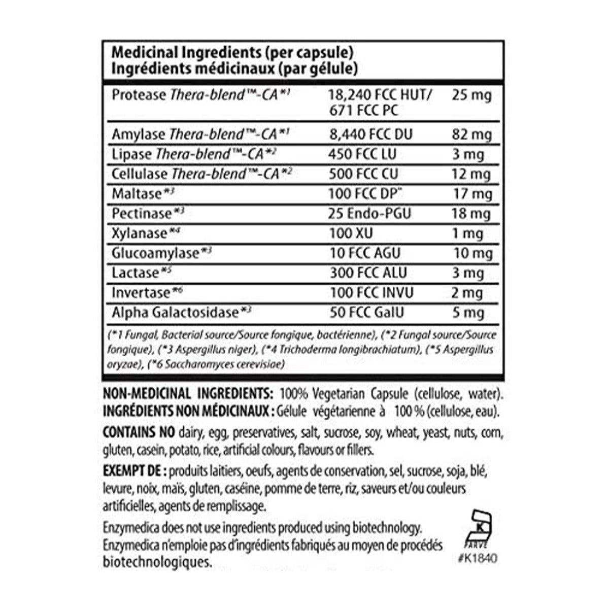 Enzymedica Digest Basic 30 caps