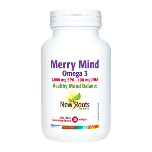 New Roots Merry Mind Omega 3 - 30 softgels