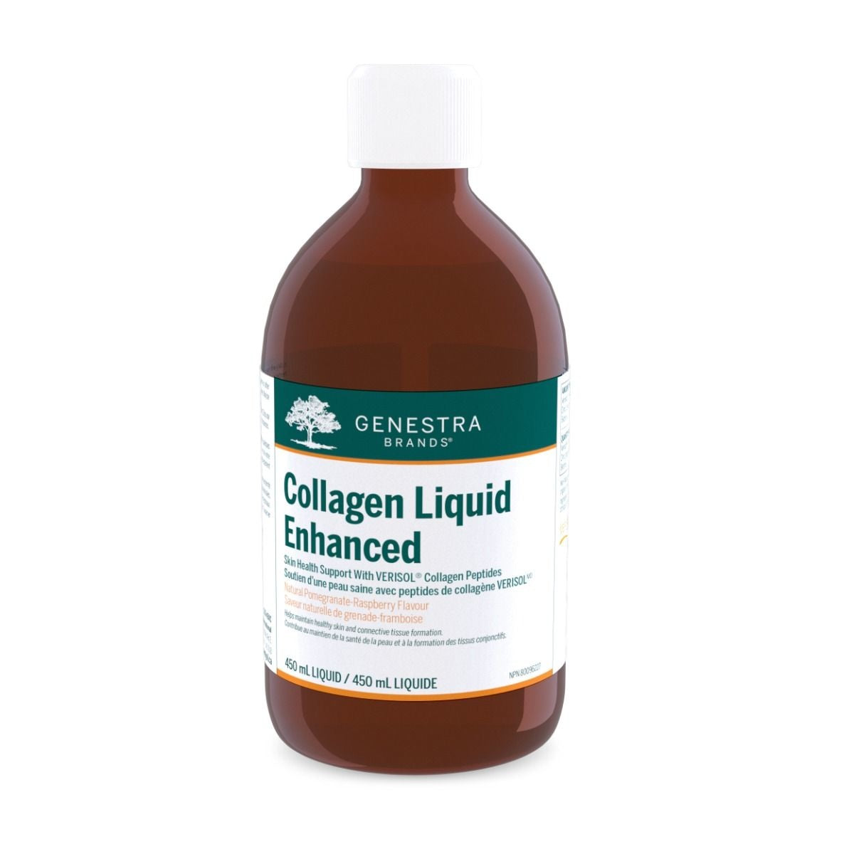 Genestra Collagen Liquid Enhanced - Pomegranate Raspberry 450ml