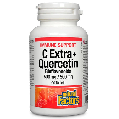 Immune Support C Extra Quercetin Bioflavonoids 500mg 90 caps