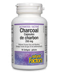 Natural Factors Activated Charcoal 250mg 90 softgels