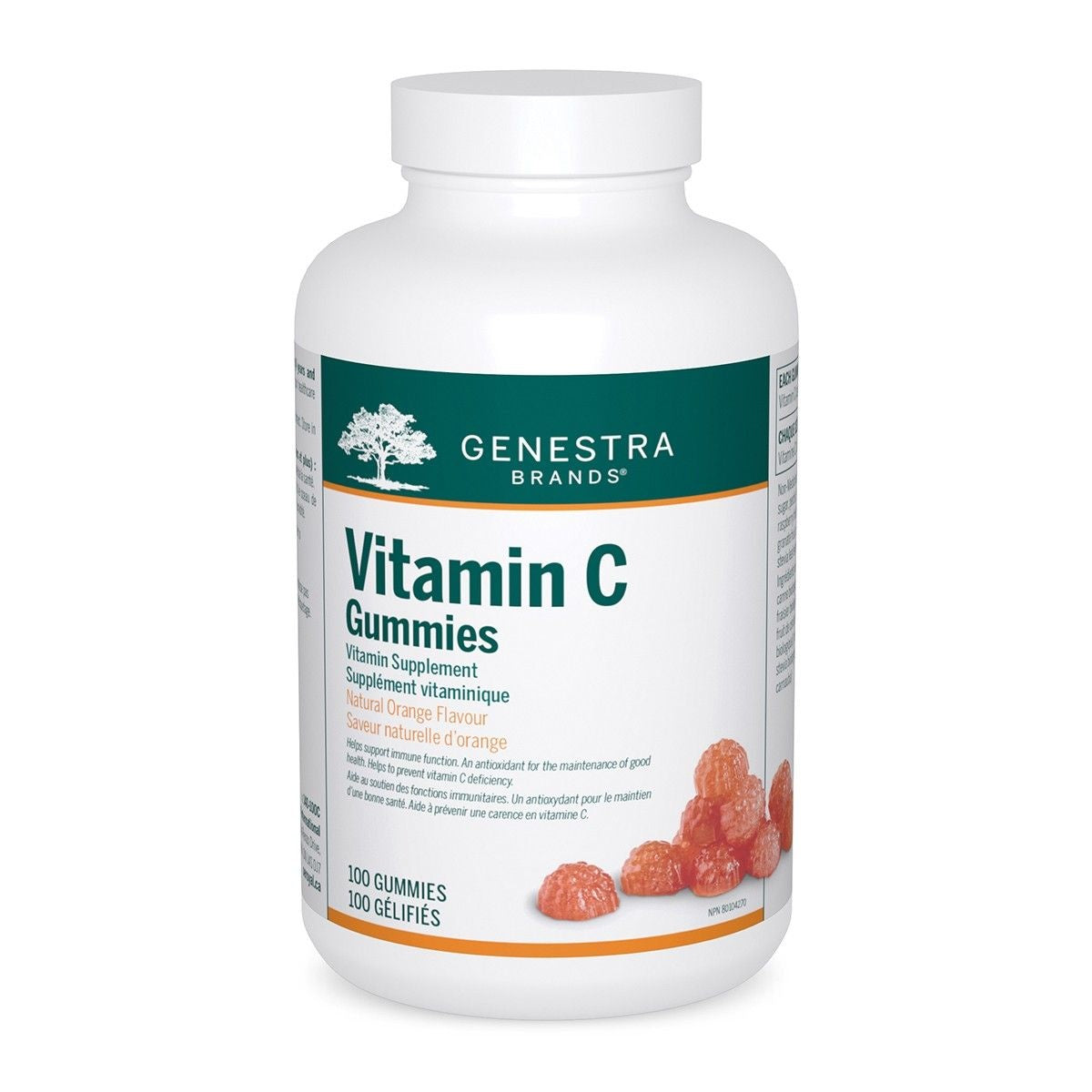 Genestra Vitamin C - Natural Orange 100 gummies