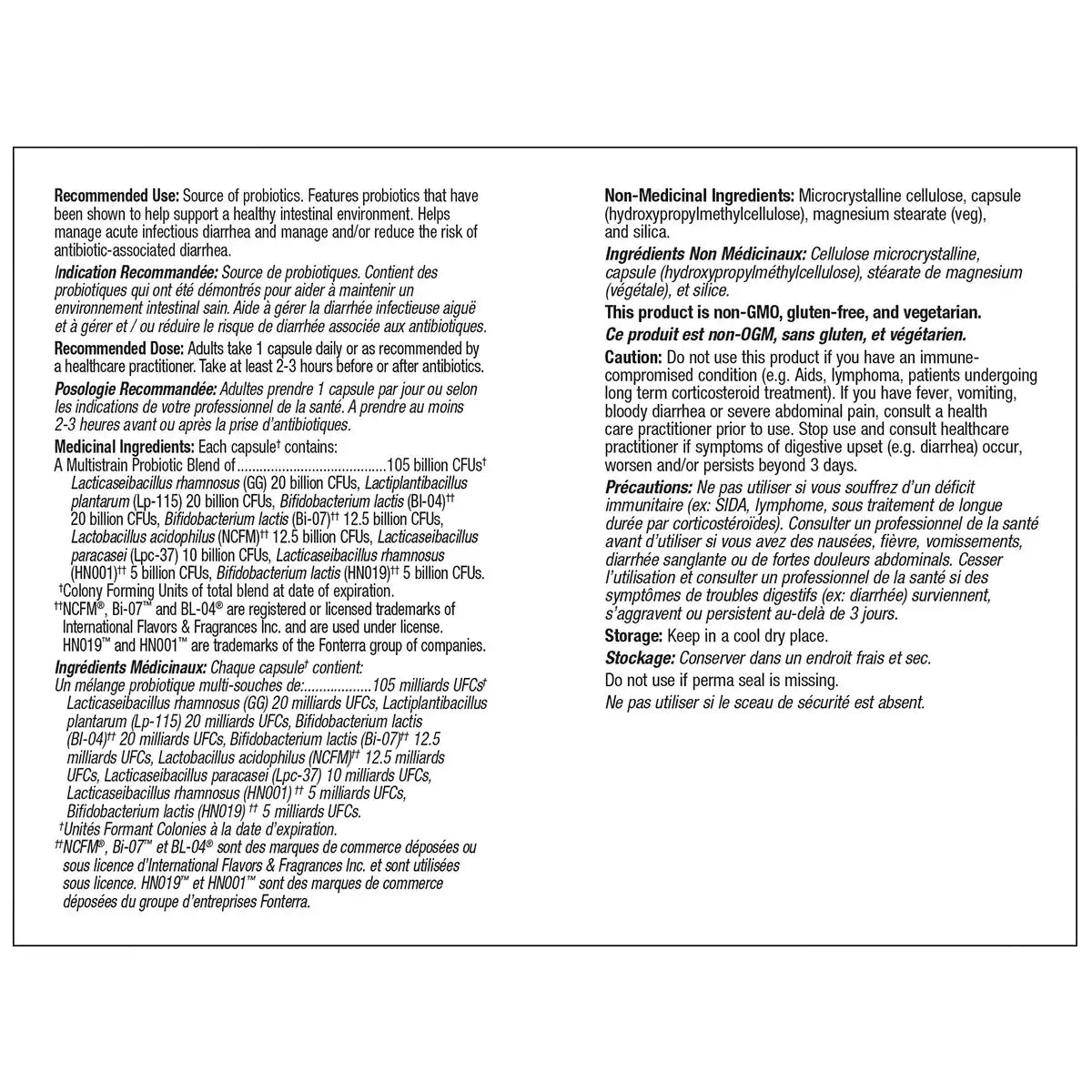 Metagenics Ultra Flora BiomePro Probiotic 30 caps