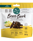 Remix Bean Bark 70% Dark Chocolate Bark with Pineapple Chunks 100g