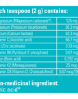 Mag 365 BF Magnesium + Calcium Natural-360g