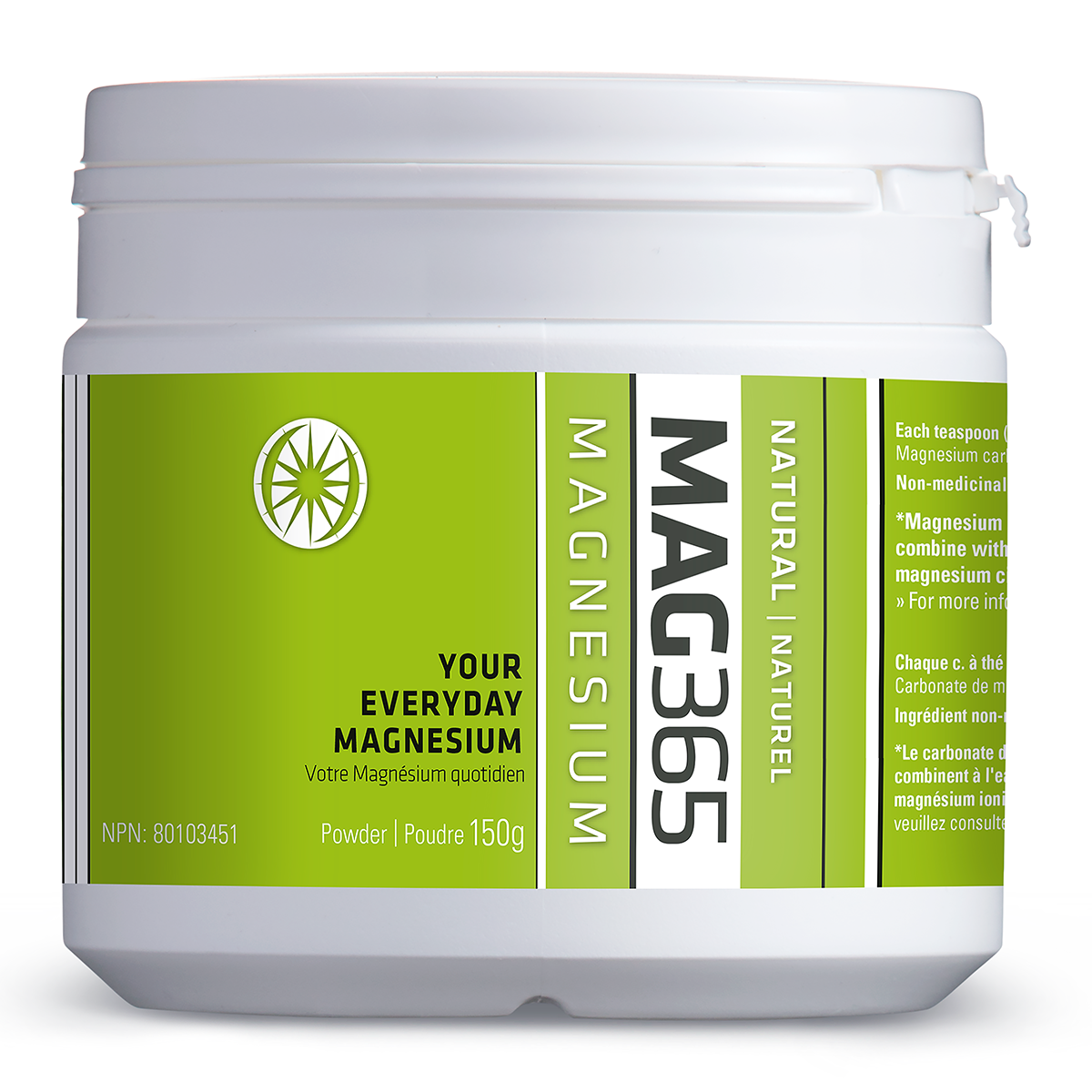 Mag 365 Magnesium Natural 150g