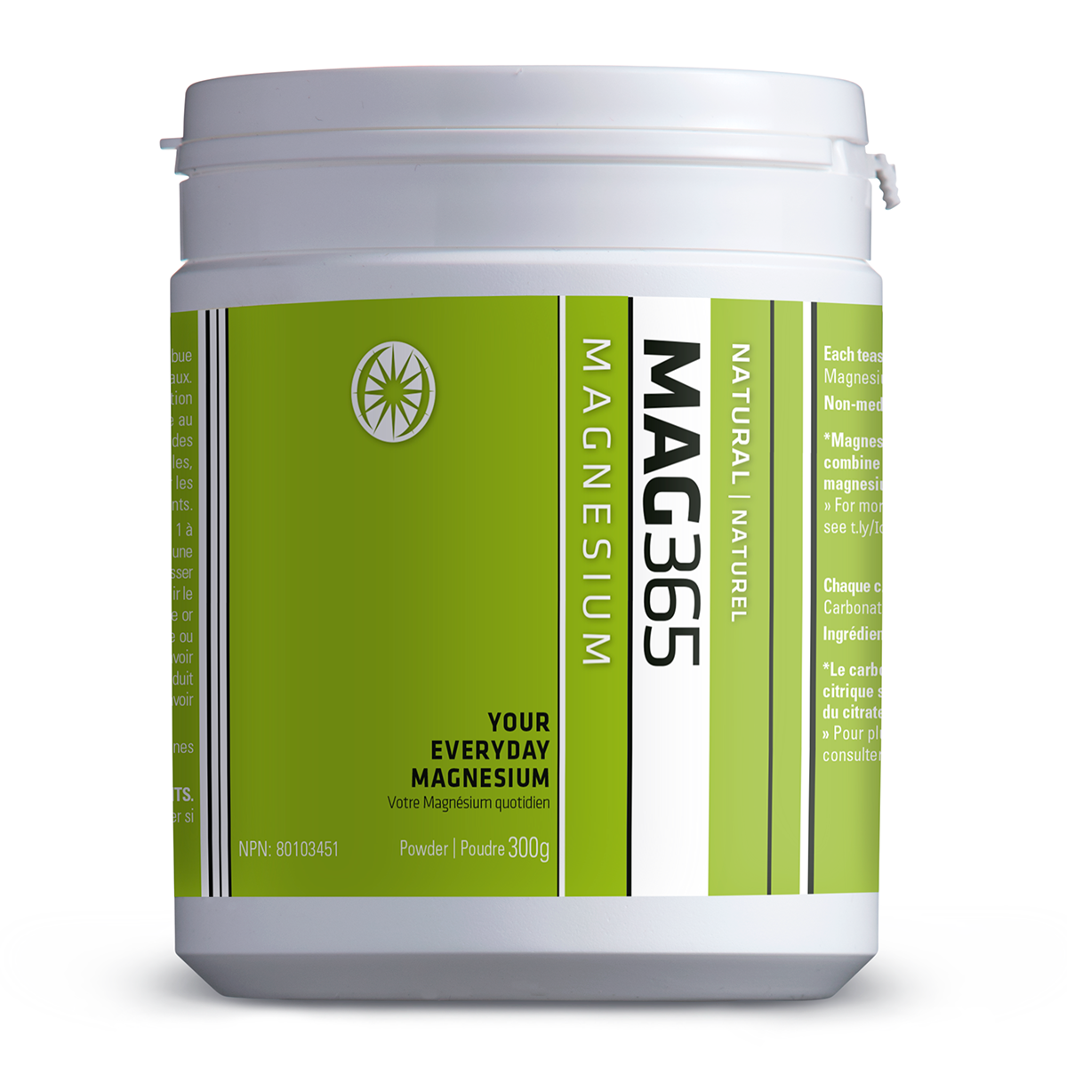 Mag 365 Magnesium Natural- 300g