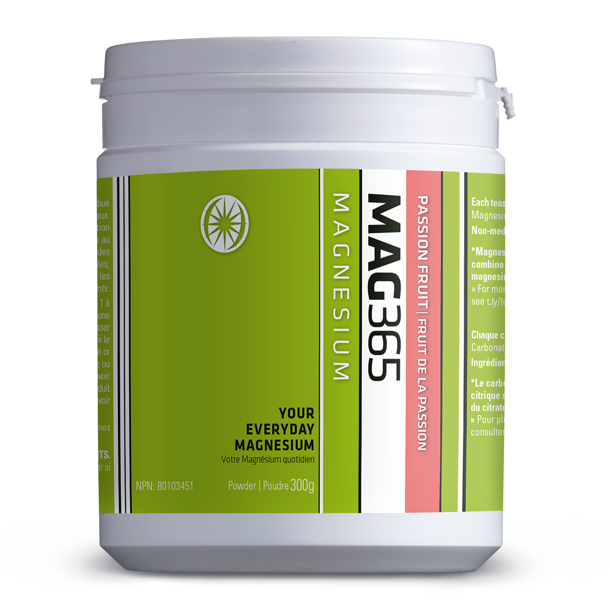 Mag 365 Magnesium Passion Fruit-300g