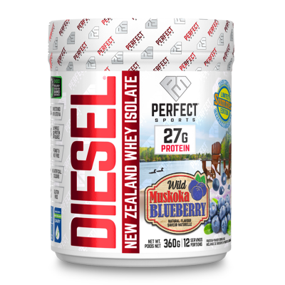 Perfect Sports Diesal New Zealand Whey Isolate Wild Muskoka Blueberry 360g