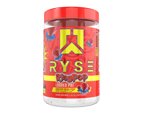 Ryse - Loaded High Stim Pre-Workout - RingPop - 393g