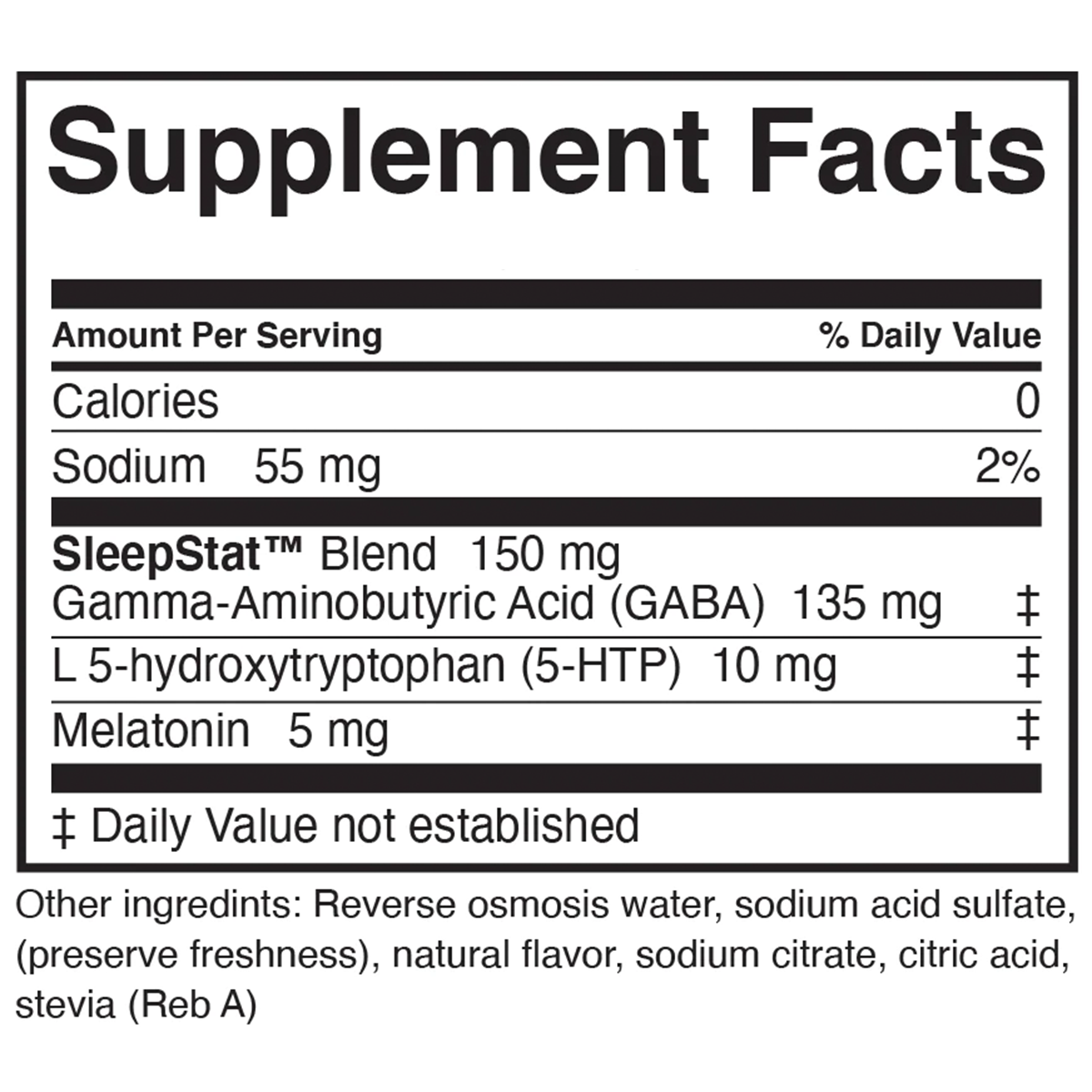 Dream Water with Sleep Stat Blend Snoozeberry 74ml