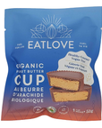 EatLove Organic Chocolate Peanut Butter Cup 52g