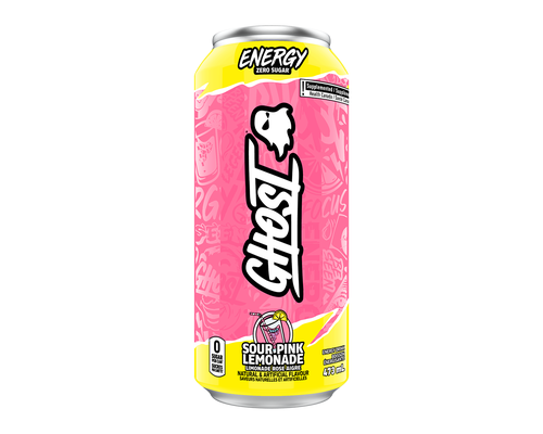 Ghost Energy Drink Sour Pink Lemonade 473mL