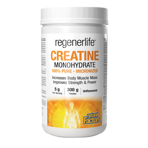 Natural Factors regenlife Creatine Powder Unflavoured 300g