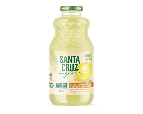 Santa Cruz Oranic Pure Lemon Juice 946ml