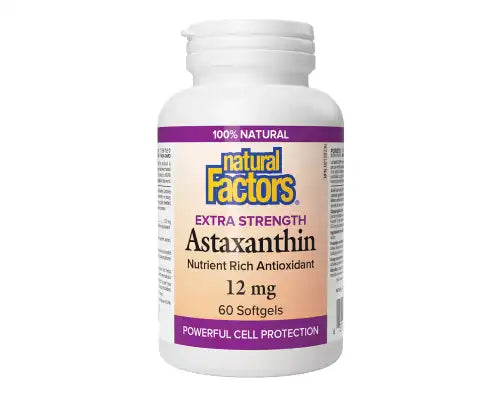 Natural Factors Astaxanthin 12mg 60 softgels