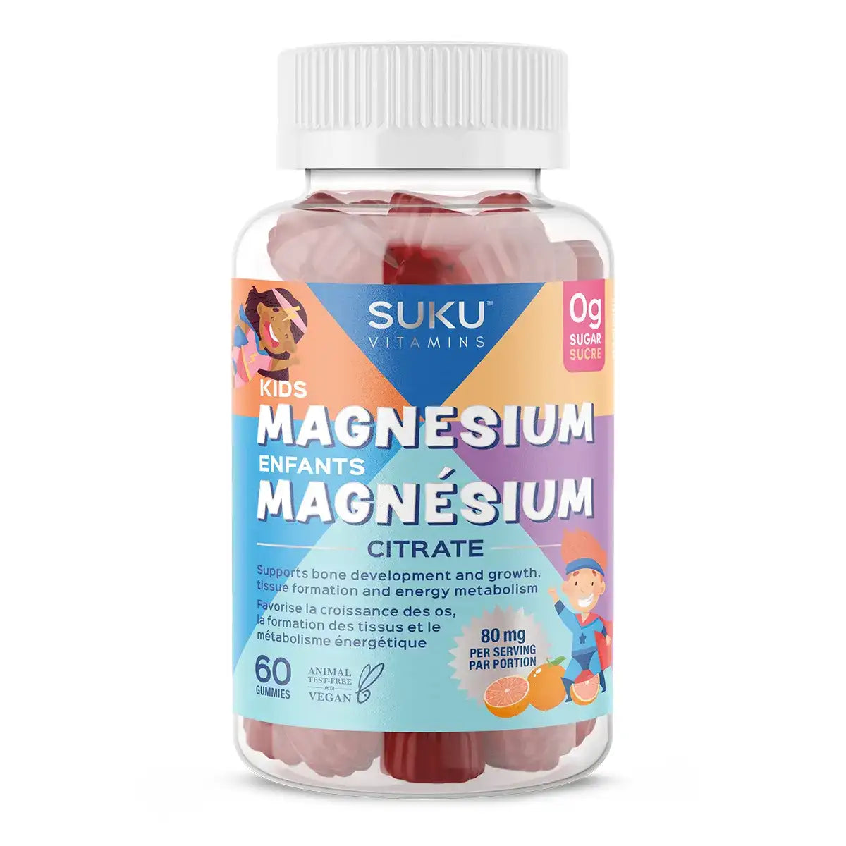 Suku Kids Magnesium 60 gummies