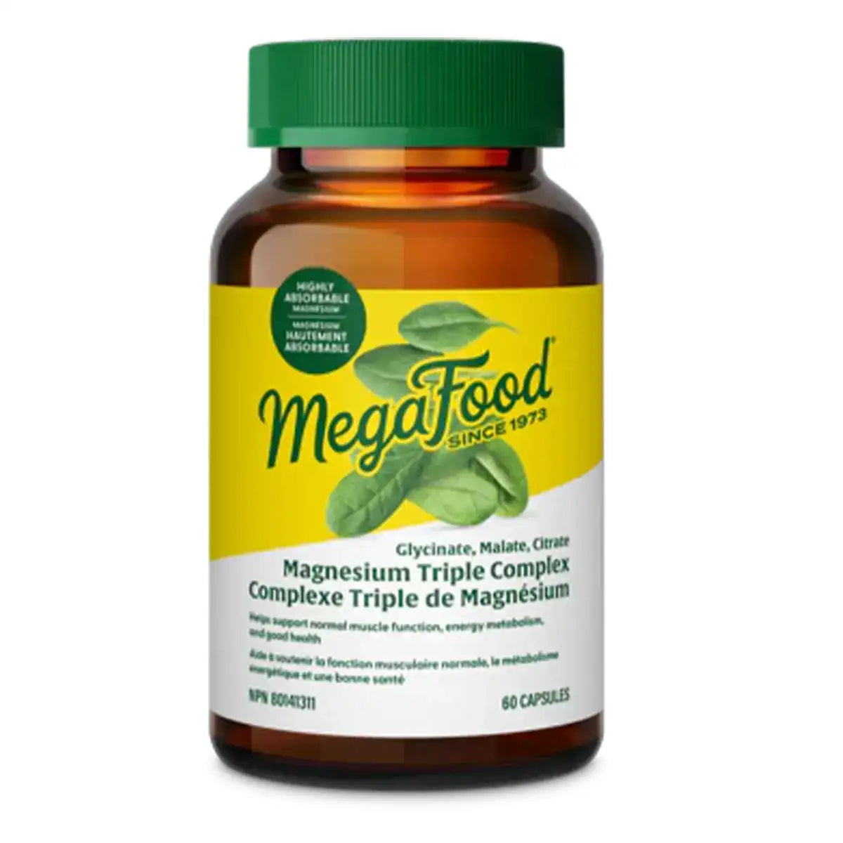 MegaFood Magnesium Triple Complex 60 cap