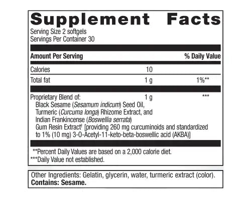 Metagenics Soreness Relief 20 Softgels