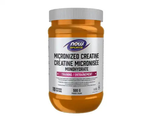 NOW Sports Micronized Creatine 500g powder