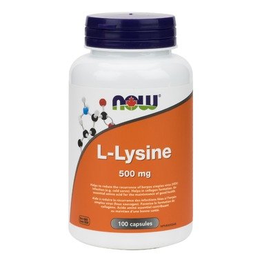 NOW L-Lysine 500mg 100cap