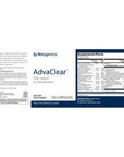 Metagenics  AdvaClear Detox Formula 126 caps