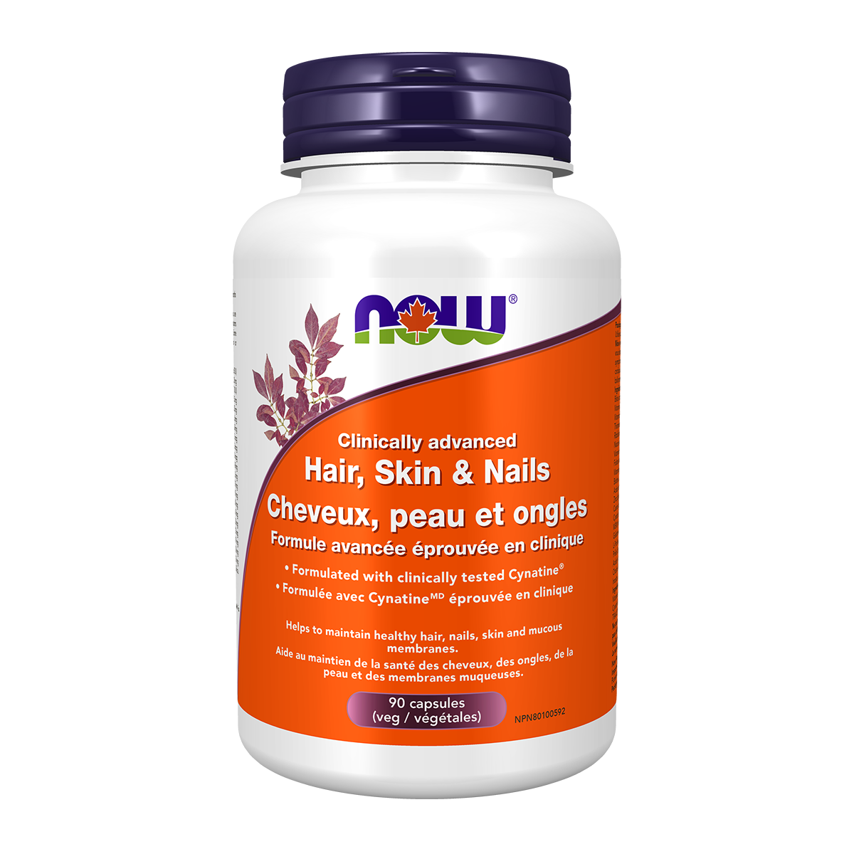 NOW Hair, skin &amp; nails 90 capsules